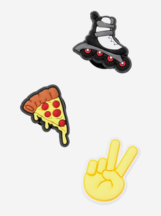 Украшение для обуви Crocs Jibbitz Blade Dude 3 Pack, Мультицвет