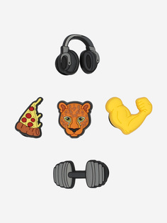Украшение для обуви Crocs Get Swole 5 Pack, Мультицвет