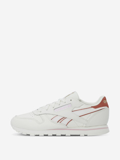 Кроссовки женские Reebok CL LTHR, Бежевый