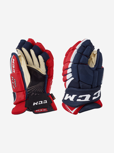 Перчатки хоккейные CCM JetsSpeed FT4 Pro, Синий