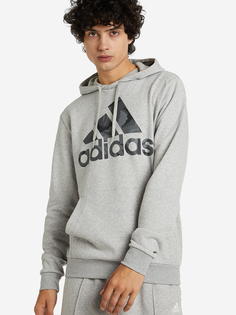 Худи мужская adidas, Серый