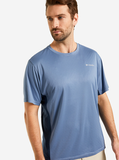 Футболка мужская Columbia M Zero Ice Cirro-Cool SS Shirt, Синий