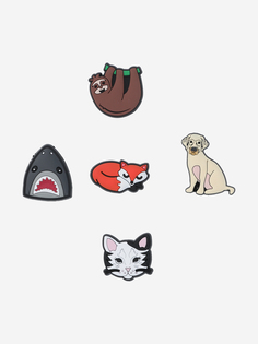 Украшение для обуви Crocs Jibbitz Animal Lover, Мультицвет
