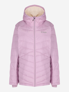 Куртка утепленная женская Columbia Joy Peak Hooded Jacket, Plus Size, Фиолетовый