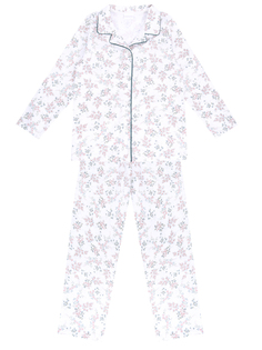 Пижама хлопковая с принтом La Perla