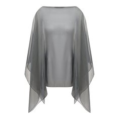 Накидка из вискозы и шелка Giorgio Armani