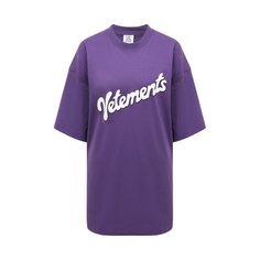 Хлопковая футболка VETEMENTS