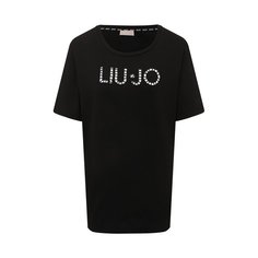 Хлопковая футболка Liu Jo