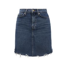 Джинсовая юбка 7 For All Mankind