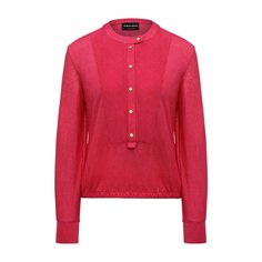 Блузка изо льна и вискозы Giorgio Armani
