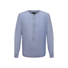 Хлопковая рубашка Ermenegildo Zegna