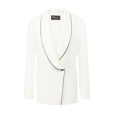 Жакет из смеси шелка и шерсти Loro Piana