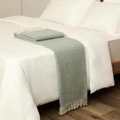 Плед Treccia, оливковый Cozy Home