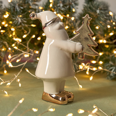 Статуэтка Santa in white Cozy Home