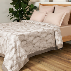 Покрывало Fioritura, бежевое Cozy Home