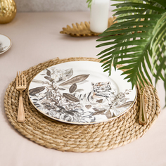 Тарелка 27 см Gold Tiger Cozy Home