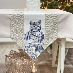 Скатерть-дорожка Tigre bianca Cozy Home