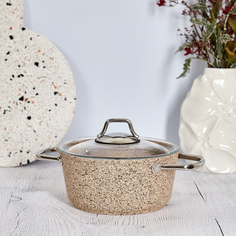 Кастрюля с крышкой 20 см Latte Ingenio Cozy Home