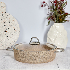 Жаровня-сотейник с крышкой 28 см Latte Ingenio Cozy Home