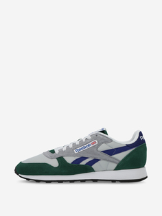 Кроссовки мужские Reebok Classic Leather, Зеленый
