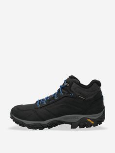Ботинки утепленные мужские Merrell Moab Adventure Mid PLR WP, Черный