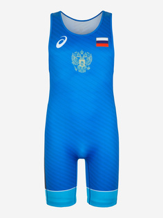 Трико для борьбы ASICS WRESTLING SUIT, Синий