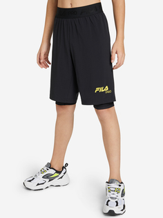 Шорты для мальчиков FILA, Черный