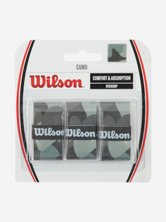 Намотка верхняя Wilson Camo Overgrip, Серый