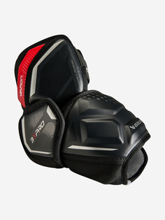 Налокотники хоккейные детские Bauer Vapor 3X Pro Int, Черный Бауэр