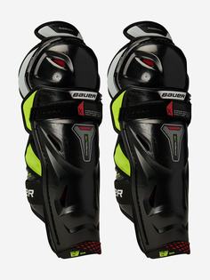 Щитки хоккейные детские Bauer Vapor Hyperlite JR, Черный Бауэр