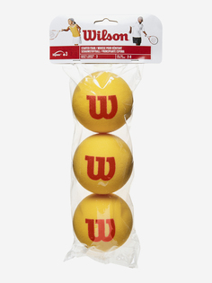 Набор теннисных мячей Wilson Starter Foam Tball 3 Pack, Белый