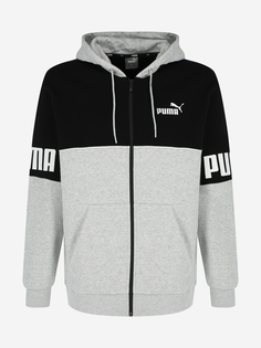 Джемпер флисовый мужской PUMA Power Colorblock, Серый