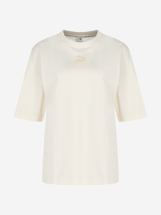 Футболка женская PUMA Classics Oversized, Бежевый