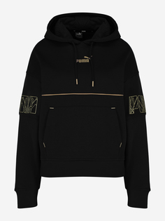 Худи женская PUMA Power Deco Glam, Черный