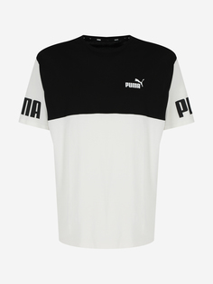 Футболка мужская PUMA Power Colorblock, Белый