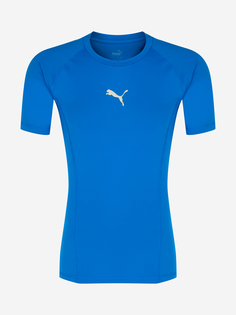 Футболка компрессионная мужская PUMA Liga, Голубой