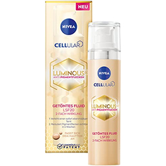 Крем-флюид для лица Nivea Cellular Luminous 630 тональный 40 мл
