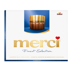 Конфеты молочные 250 г Merci (015416-49) ..,Merci