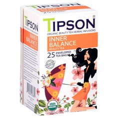 Чай органический Tipson Beauty Tea Inner Balance, 25 пакетиков