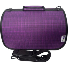 Сумка-переноска для животных Foxie Венди A22-VE-PURPLE-S фиолетовая 43х25х24 см