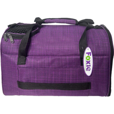 Сумка-переноска для животных Foxie Бриджит A22-BR-PURPLE-S фиолетовая 40х22х28 см
