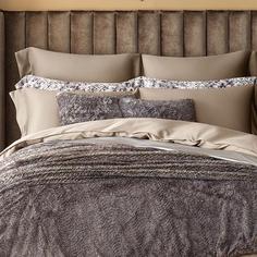 Декоративная подушка Togas Соньер серая 45х45 см