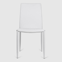 Стул Hebei Lejiang 53x43x92 см белый искусственная кожа