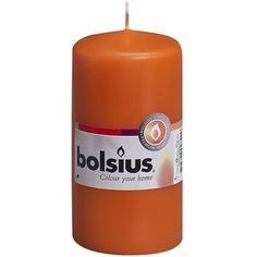 Свеча Bolsius 12х6 см цвет манго