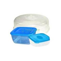 Набор контейнеров Plast Team Polar 3 шт. набор с крышкой для СВЧ (PT9901)