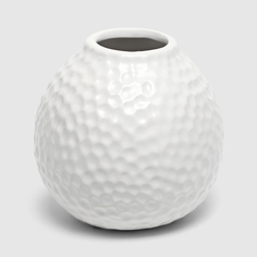 Ваза S&A Ceramic белая 11х11х11.5 м