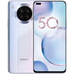 Смартфон Honor 50 Lite 6+128 Гб космический серебристый