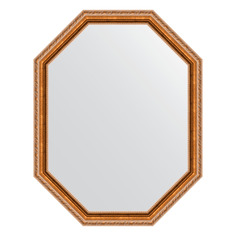 Зеркало в багетной раме Evoform - версаль бронза 64 mm 72x92 cm