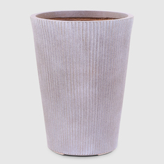 Горшок для цветов L&t pottery высокий серо-коричневый 30х30х40 см