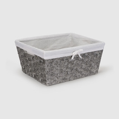Корзина Ad trend 36x28x18 см серая большая